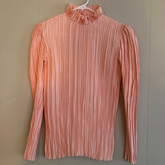 70’s Accordion pleated blouse by Ana Colon - Picture 1 of 7